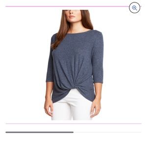 Matty M knot front top, Size Medium